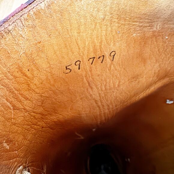 Equestrian Horse Riding Boots Black Leather Black Size 9? *Read - Picture 7 of 9